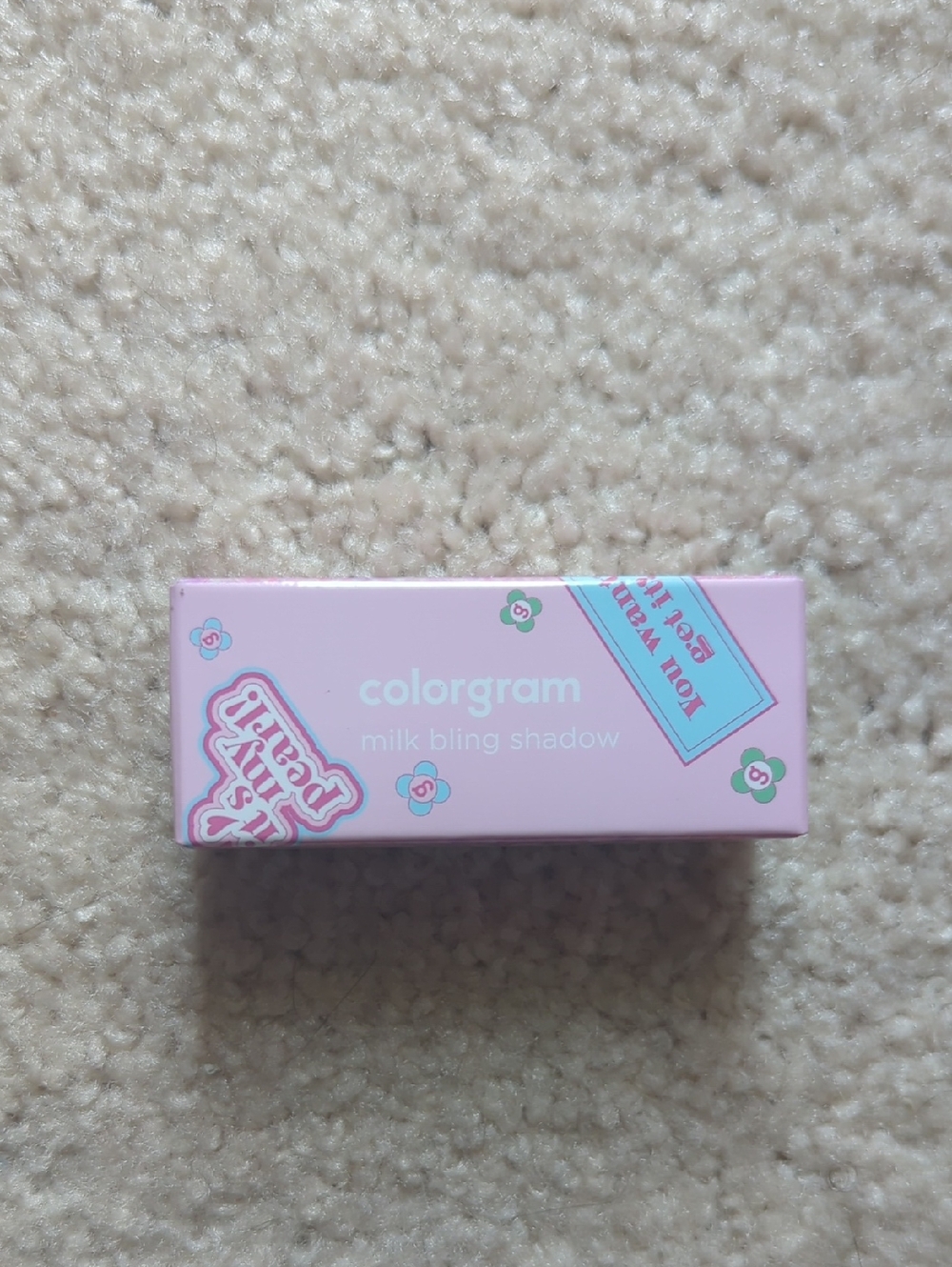 Colorgram Milk Bling Shadow - Pastel Pink Packaging - 07 Fairy Like